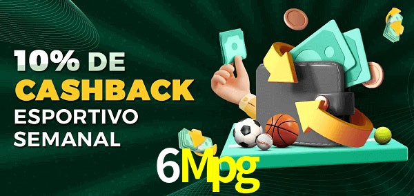 10% de bônus de cashback na 6Mpg